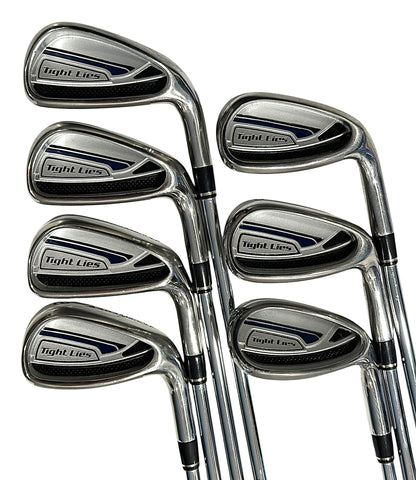 Adams Tight Lies Iron Set 5-PW, SW Performance Steel Uniflex Shafts Adams Grips