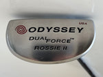 Odyssey Dual Force Rossie II 35.5" Putter Odyssey Shaft Super Stroke Pistol 2.0 Grip