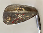 Callaway X Tour 58·11 Forged Lob Wedge X Tour Wedge Flex Shaft Golf Pride Tour Velvet Grip