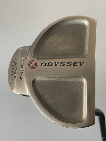 Odyssey White Hot 2 Ball 35" Putter White Hot Shaft White Hot Grip