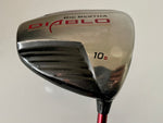 Callaway Big Bertha Diablo 10° Driver w/HC Aldila R Flex Shaft GP Tour Wrap Grip