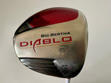 Callaway Big Bertha Diablo 10° Driver w/HC Aldila R Flex Shaft GP Tour Wrap Grip