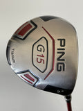 Ping G15 Titanium 9° Driver Ping TFC149 D R Flex Shaft Golf Pride CP2 Wrap Grip