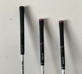 TaylorMade Burner Wood Set D,3,5 REAX Superfast Shafts Golf Pride Grips