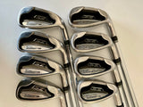 Cobra SZ Iron Set 4-PW, GW NS Pro 1030H R Flex Shafts Golf Pride MCC +4 Grips